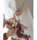 Mobile hanging airplane (kidsroom decoration)