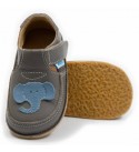 Elephant / Coffee Barefoot Shoes