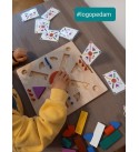 Montessori open ended game - Multiforms